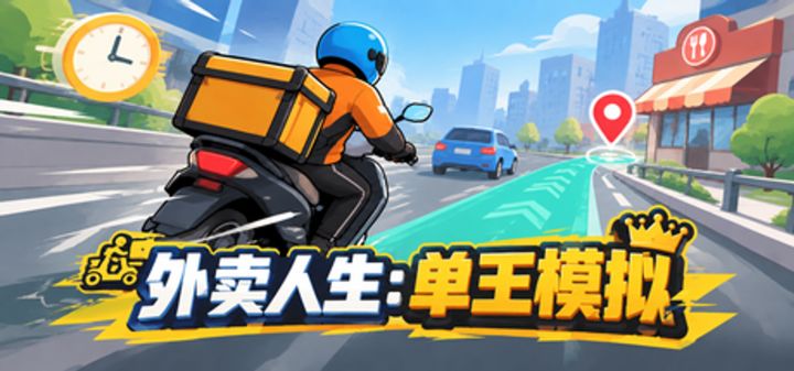 外卖人生:单王模拟 封面