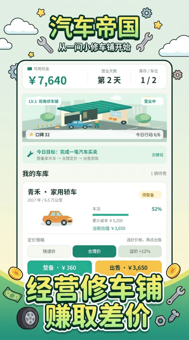 汽车帝国游戏截图