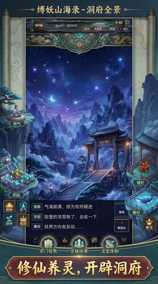 缚妖山海录游戏截图