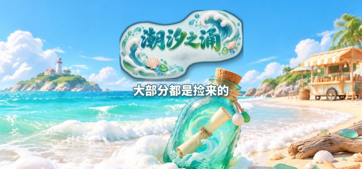 潮汐之涌:大部分都是捡来的 封面