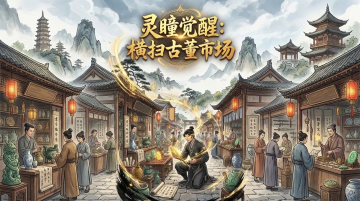 灵瞳觉醒：横扫古董市场 截图