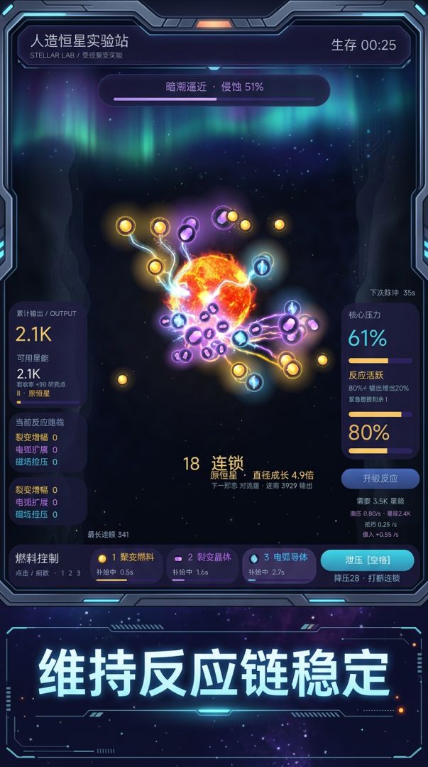 人造恒星实验站游戏截图