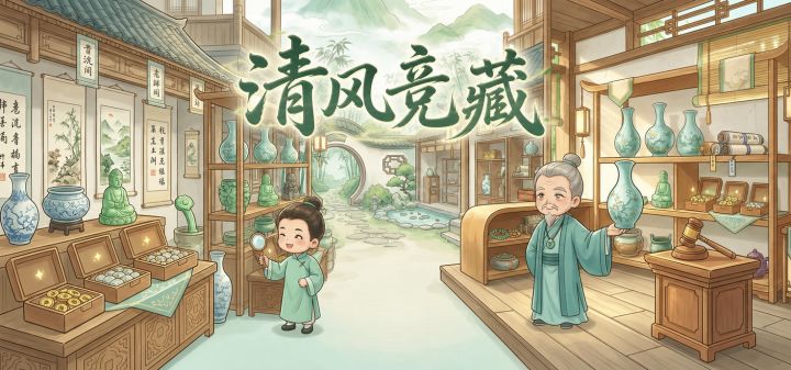 清风竞藏 封面