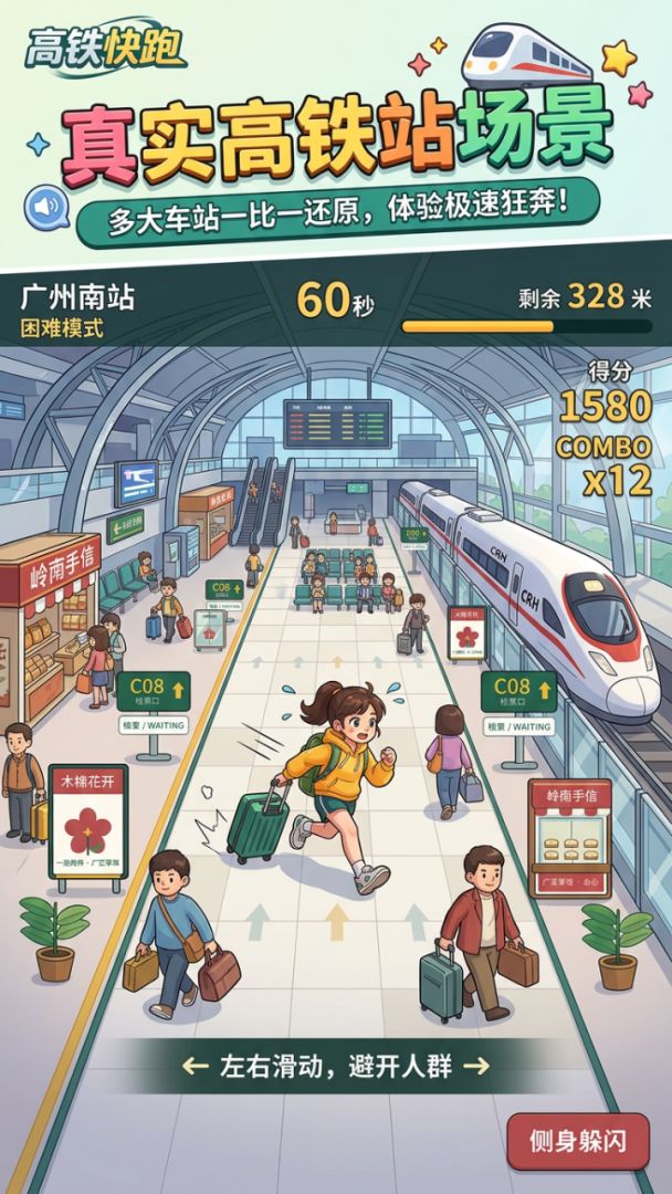 高铁快跑游戏截图