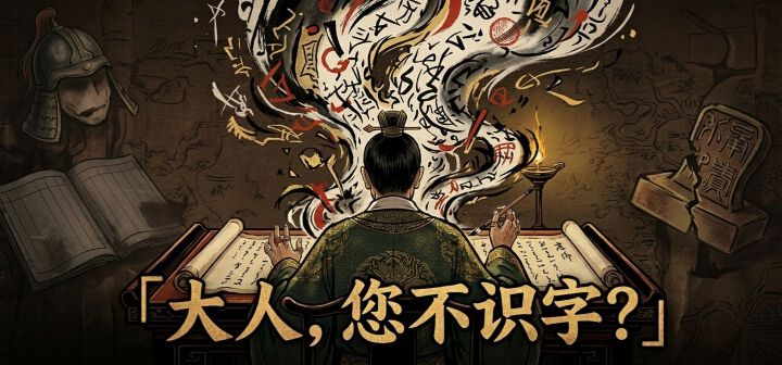 大人，您不识字？ 封面