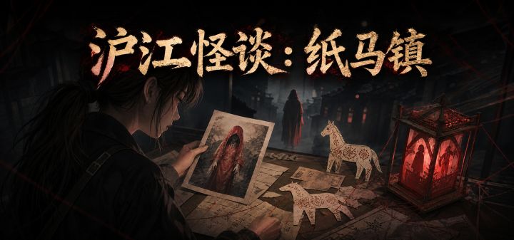 沪江怪谈:纸马镇 封面