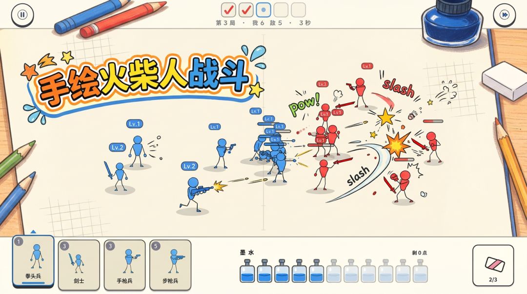 涂鸦战线游戏截图