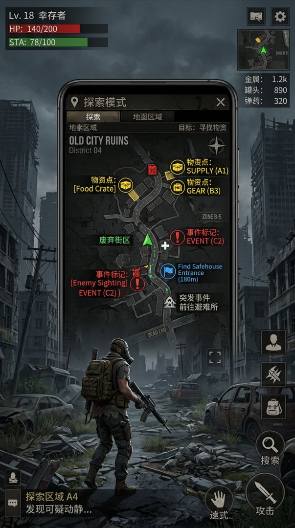 我在末世当雇佣兵游戏截图