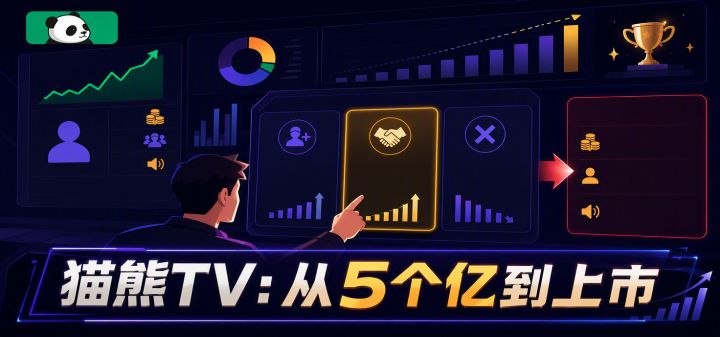 猫熊TV:从5个亿到上市 封面