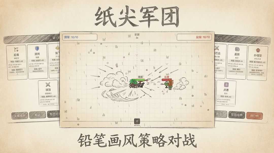纸尖军团游戏截图