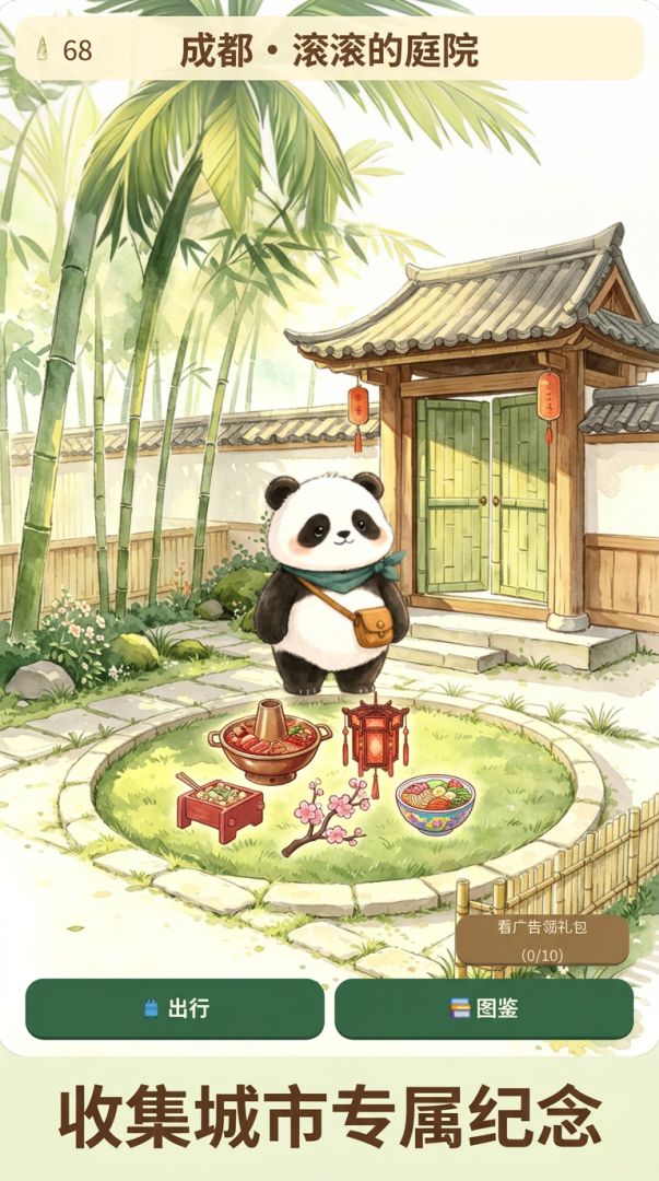 旅行熊猫游戏截图