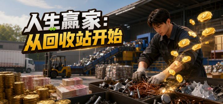 人生赢家：从回收站开始 封面