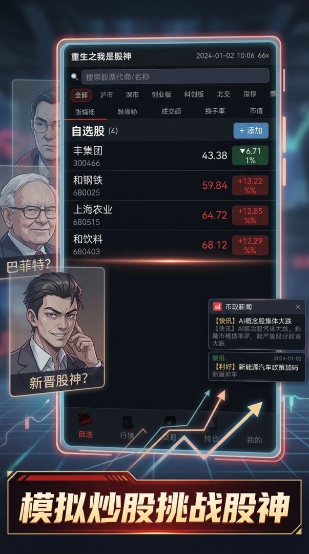 重生之我是股神游戏截图