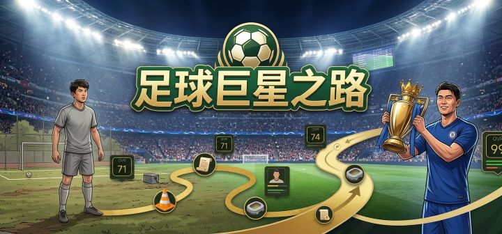 足球巨星之路 封面