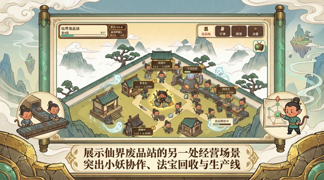 仙界废品站游戏截图