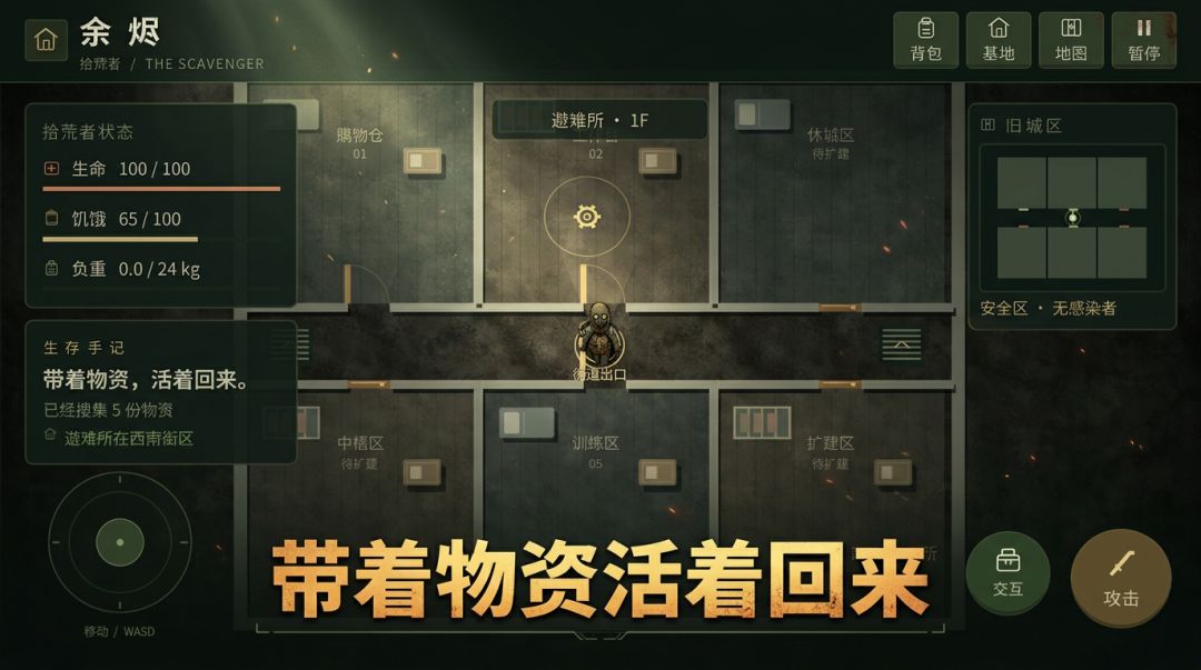城市余烬:拾荒者游戏截图