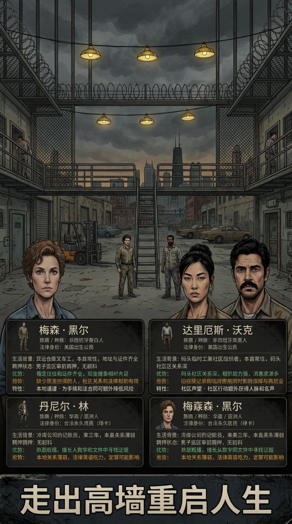 美漂:从监狱开始游戏截图