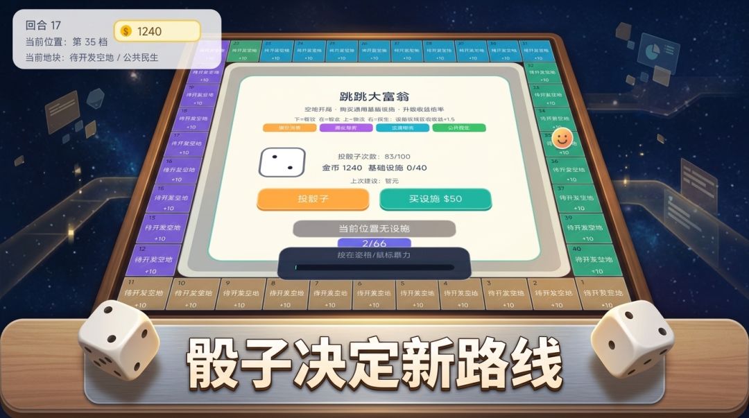 跳跳大富翁游戏截图