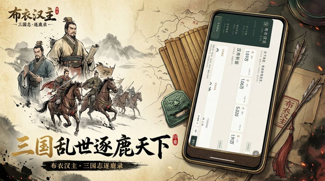 布衣汉主·三国志逐鹿录游戏截图