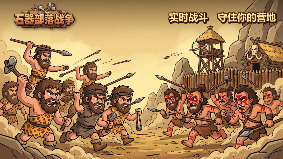 石器部落战争游戏截图