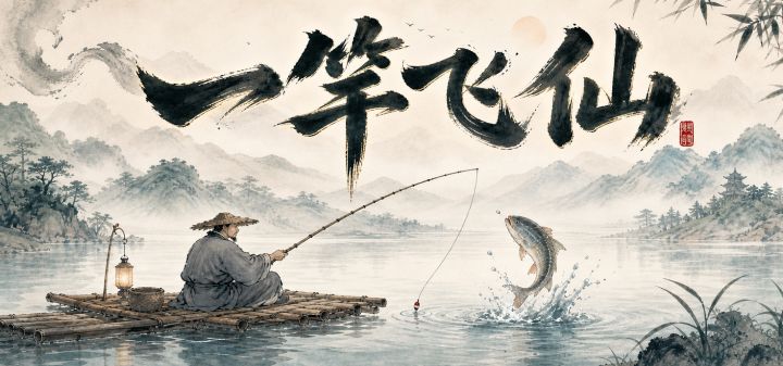 一竿飞仙 封面