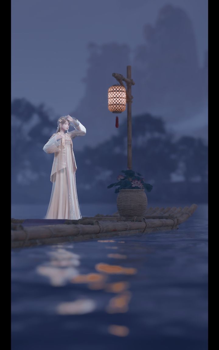 荷花亭古画截图