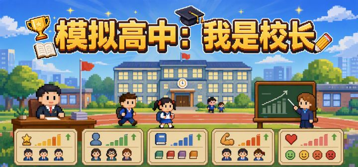 模拟高中:我是校长 封面