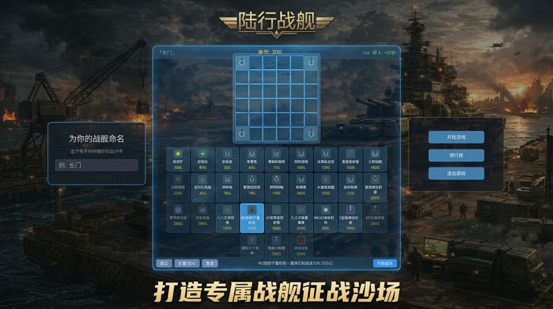 陆行战舰游戏截图