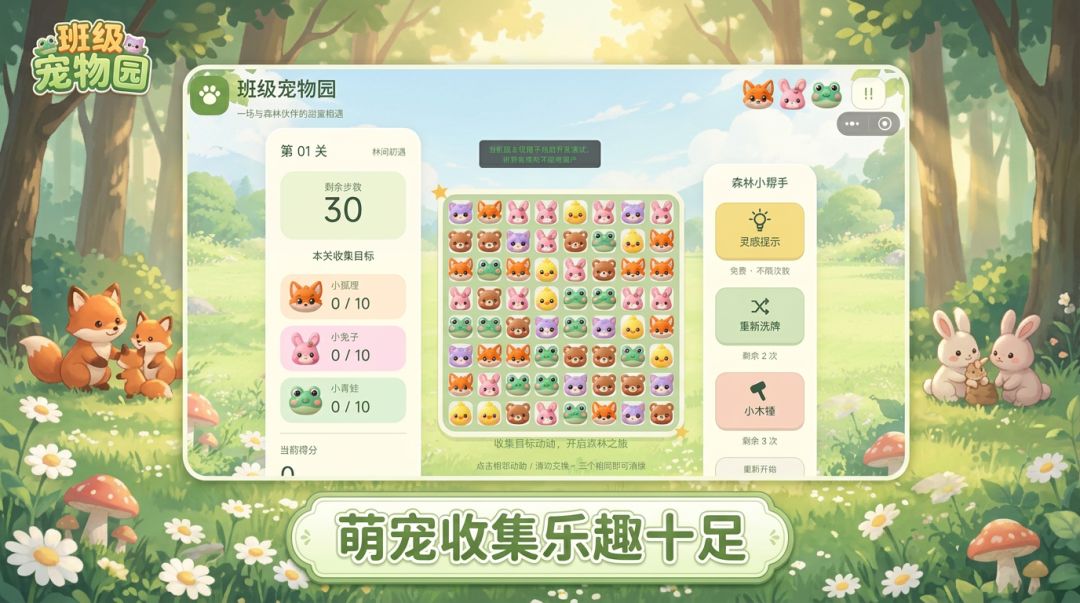 班级宠物园游戏截图