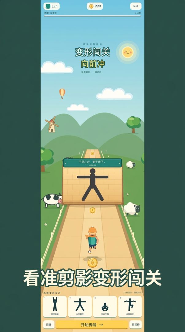变形闯关向前冲游戏截图