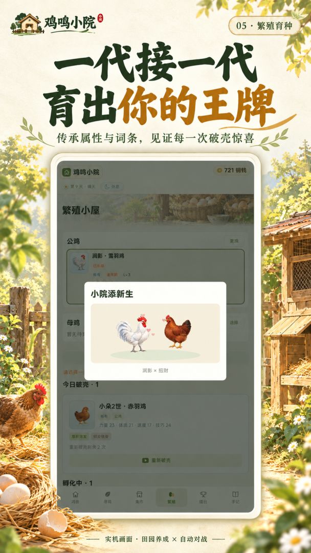 鸡鸣小院游戏截图