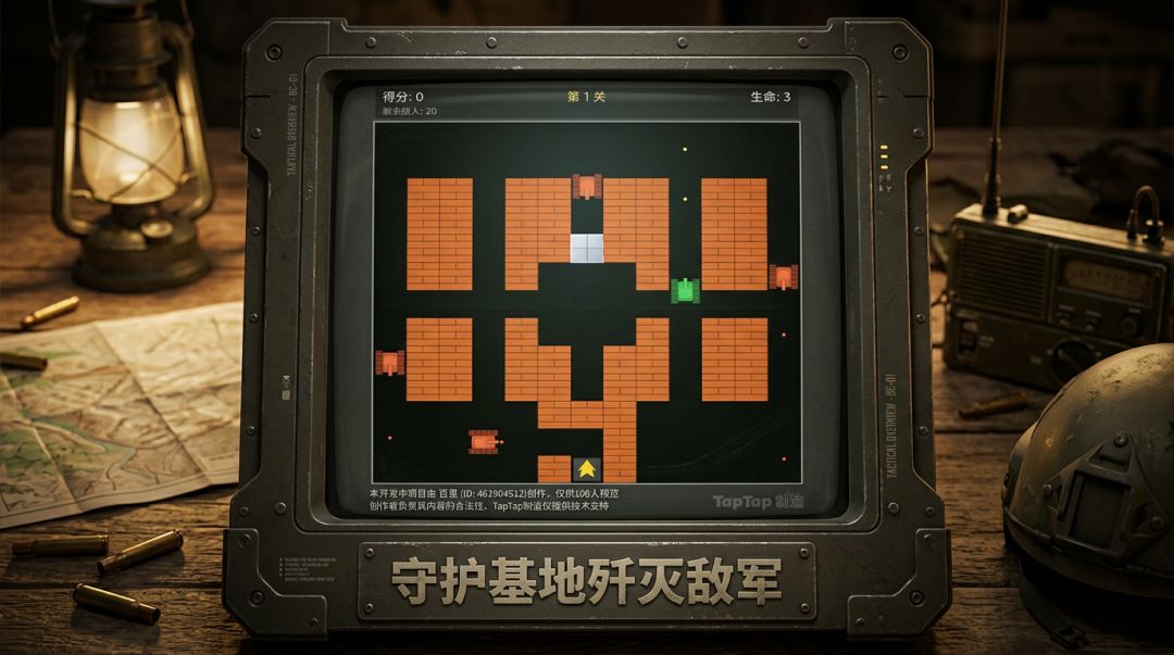 坦克大战游戏截图