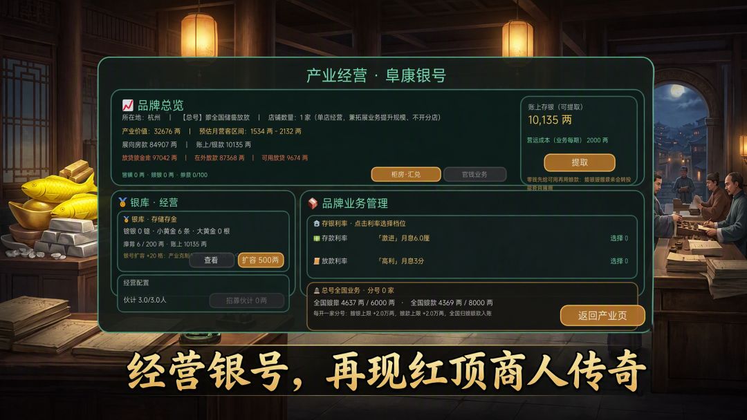 红顶商人:胡雪岩游戏截图