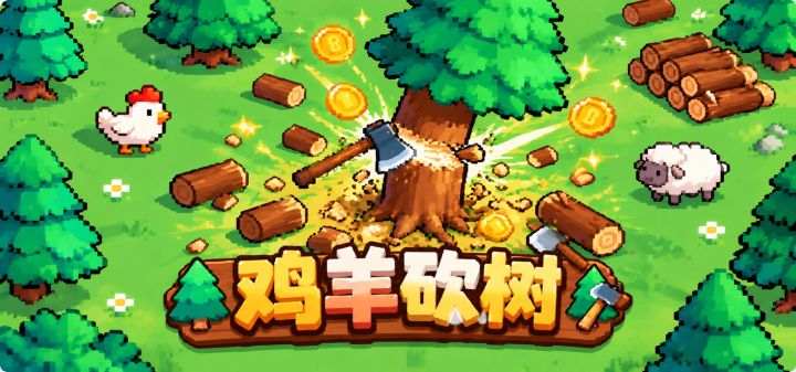 鸡羊砍树 封面