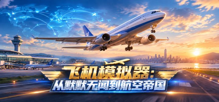 飞机模拟器：从默默无闻到航空帝国 封面