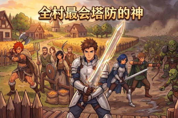 全村最会塔防的神 封面