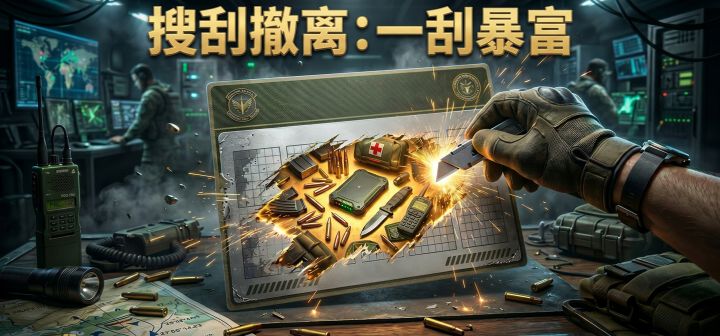 搜刮撤离:一刮暴富 封面