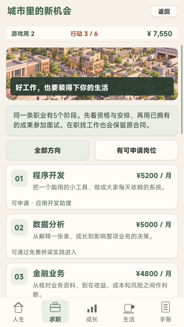 打工人:这班,我挑着上游戏截图