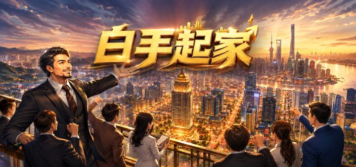 白手起家 封面