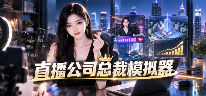 直播公司总裁模拟器 封面