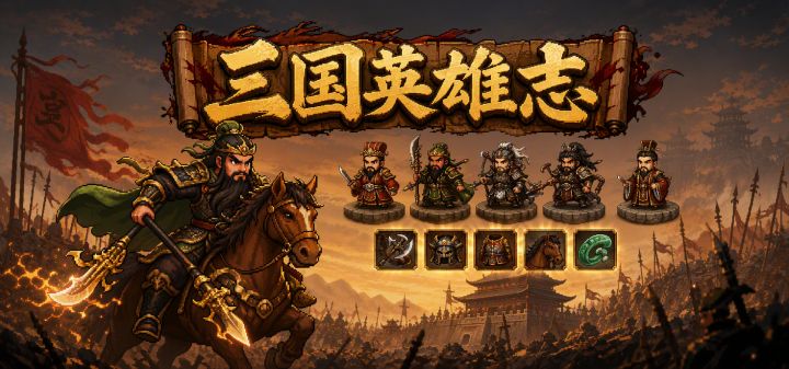 三国英雄志 封面