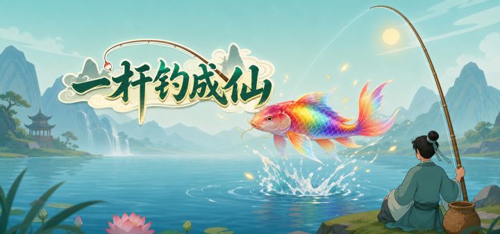 一杆钓成仙 封面