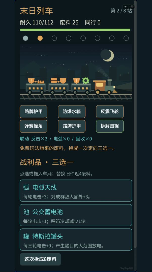 废土列车游戏截图