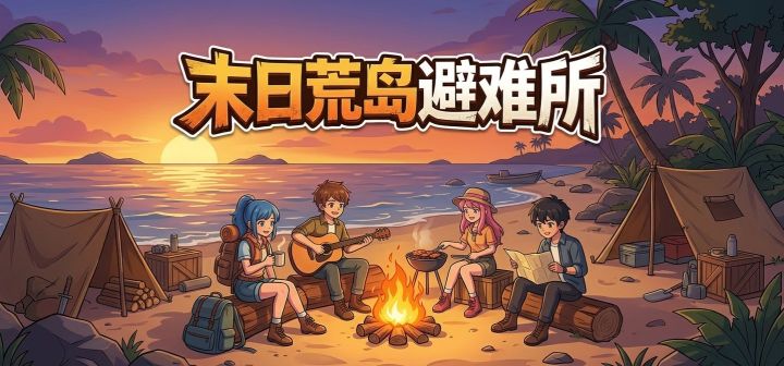 末日荒岛避难所 封面