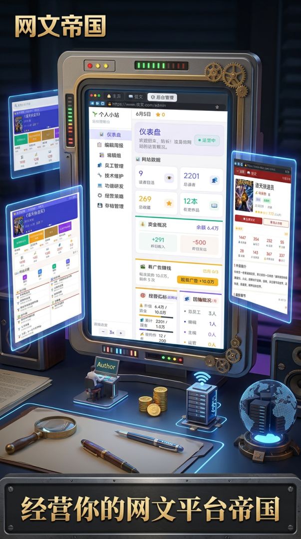 网文帝国游戏截图