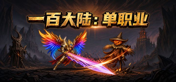 一百大陆：单职业 封面
