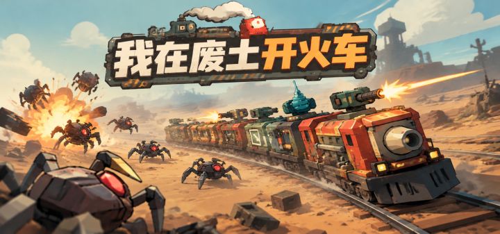 我在废土开火车 封面