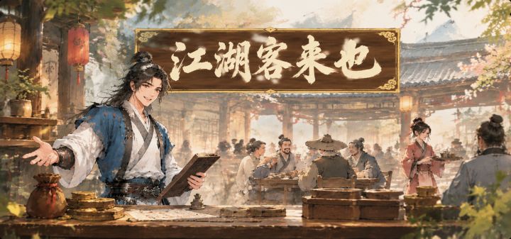 江湖客来也 封面