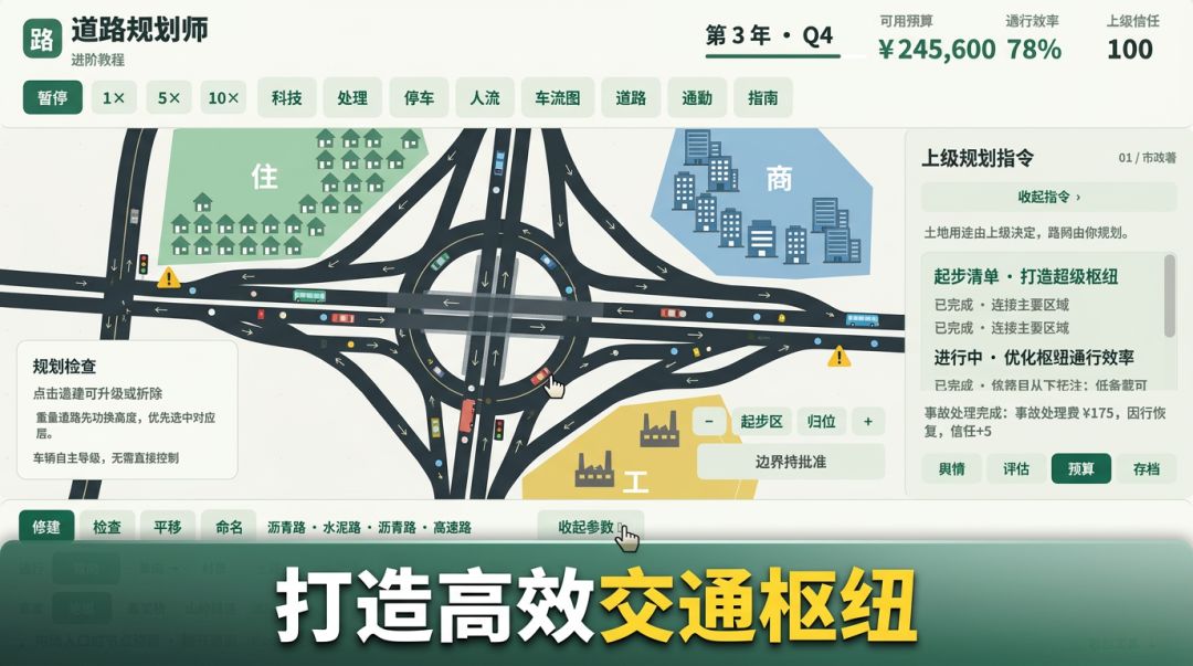 路网规划师游戏截图
