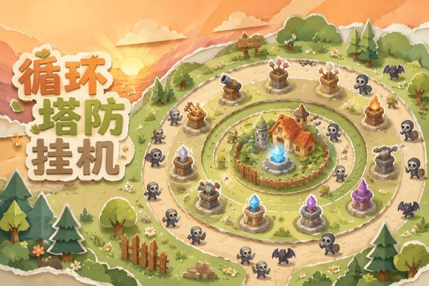 循环塔防挂机 封面